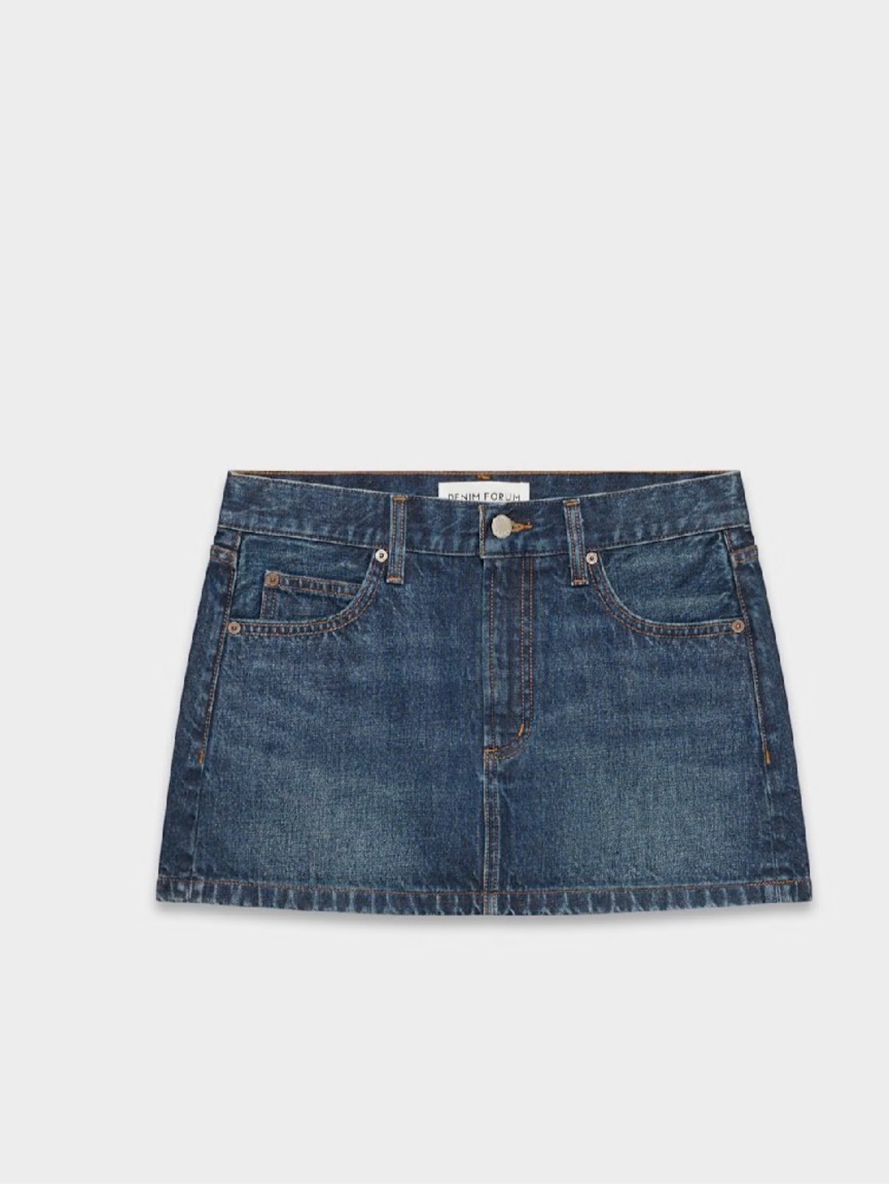 ARITZIA Denim Forum Women's Indigo Denim Mini Skirt, NWOT